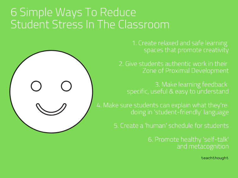 6 Simple Ways To Reduce Student Stress In The Classroom