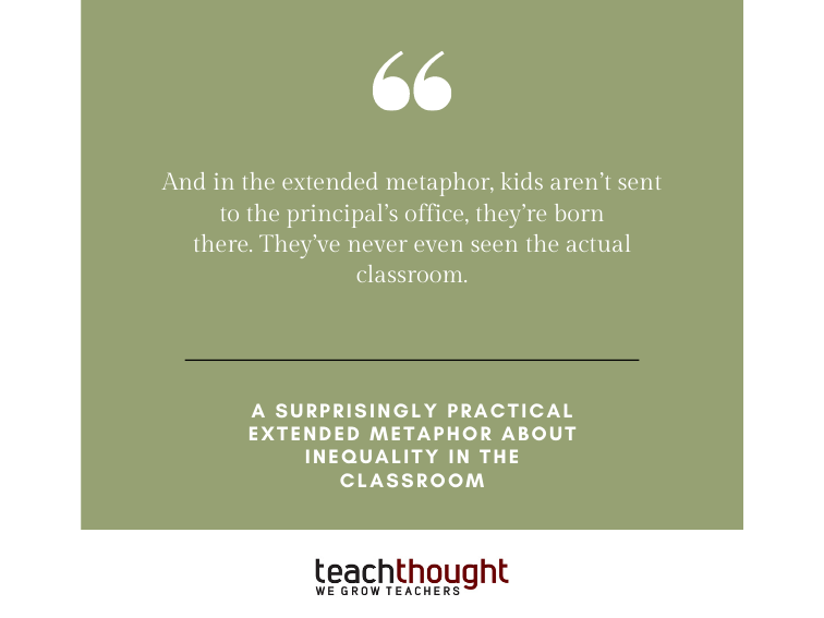 A Surprisingly Practical Extended Metaphor About Inequality In The Classroom