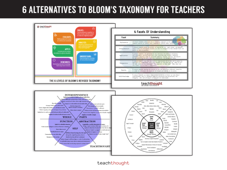 6 Alternatives To Bloom’s Taxonomy For Teachers