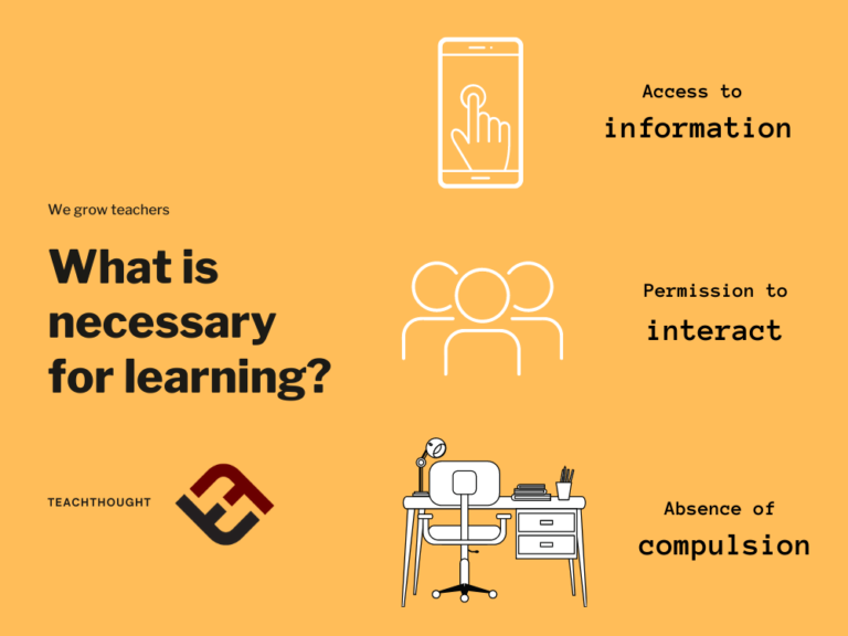 What Is Necessary For Learning?