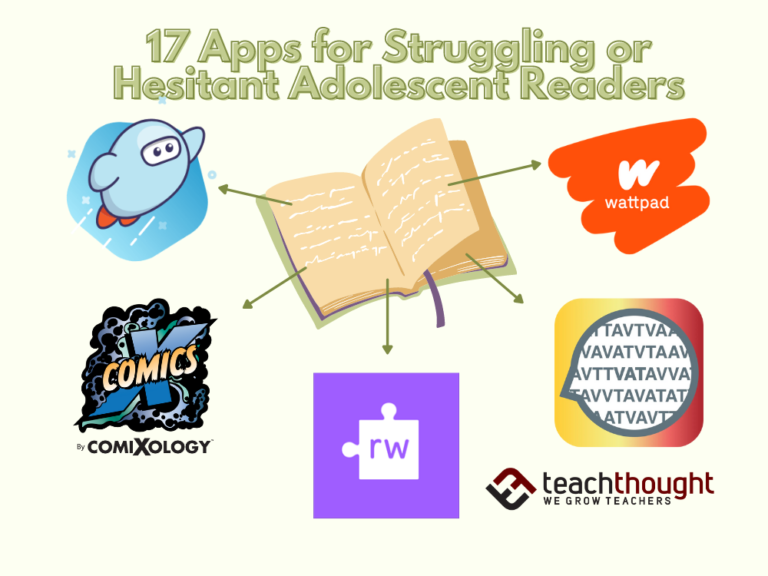 17 Apps For Struggling Or Hesitant Adolescent Readers