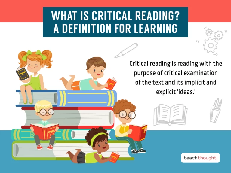 The Definition Of Critical Reading