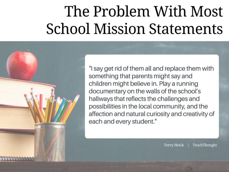 The Problem With Most School Mission Statements