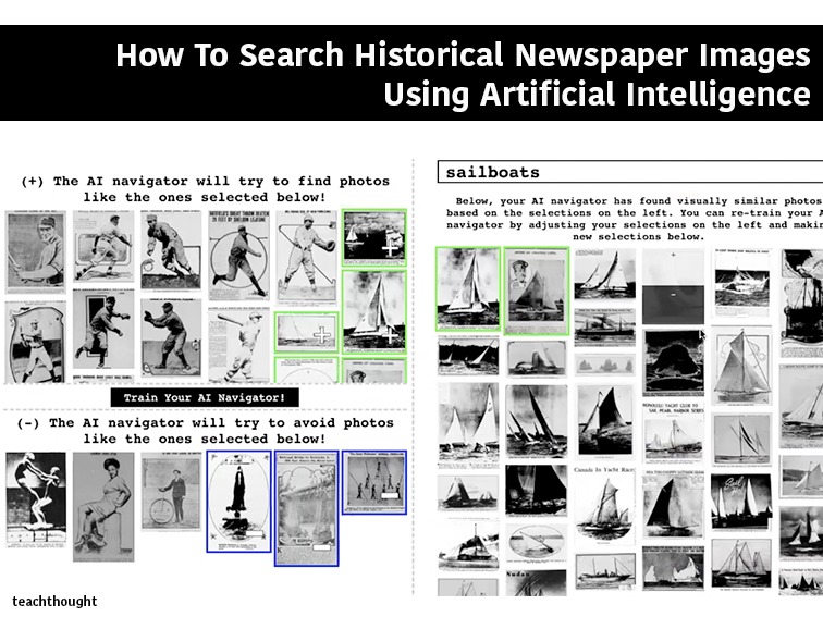 How To Search Historical Newspaper Images Using Artificial Intelligence