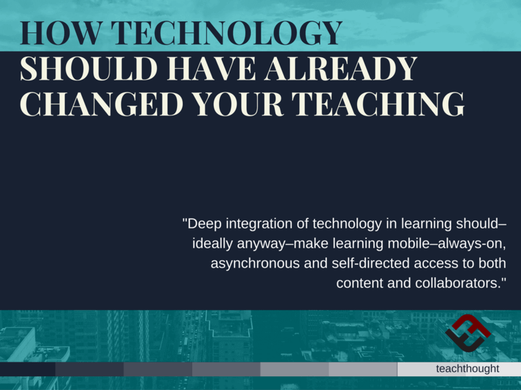 How Technology Changes Teaching And Learning
