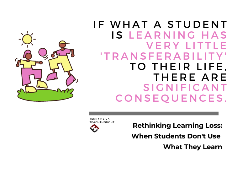 Rethinking Learning Loss: When Students Don’t Use What They Learn