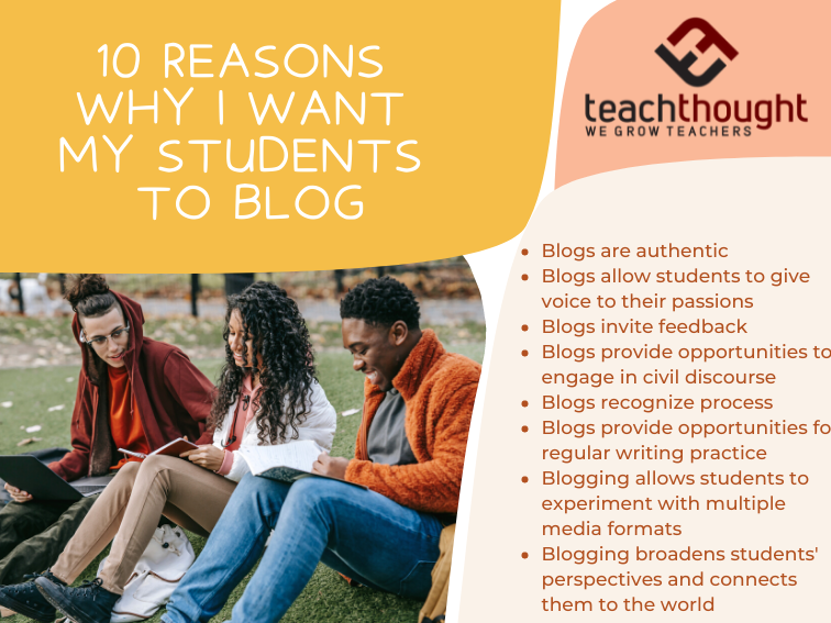 10 Reasons Why I Want My Students To Blog