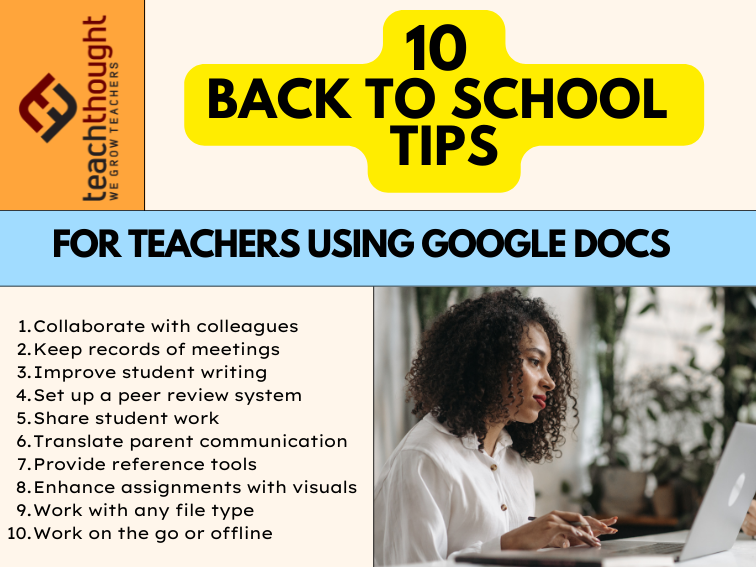 10 Back-To-School Tips For Teachers Using Google Docs