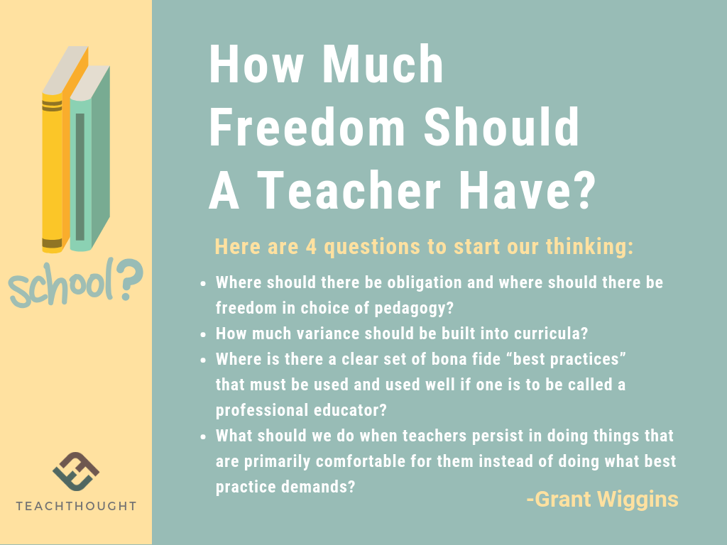 teacher freedom